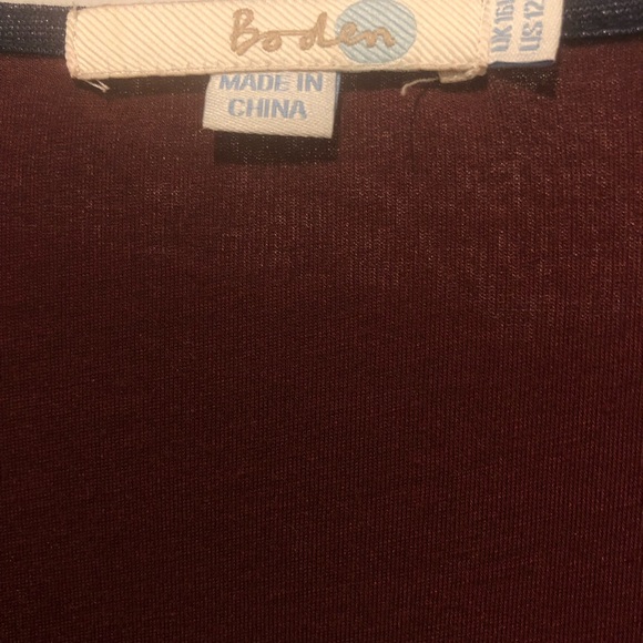 🥳B-DAY SALE❤️BODEN Lara Sparkle Faux Wrap Dress Size US 12L - Picture 8 of 8